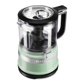 KitchenAid drizzle basin enables smooth sauces and dressings during processing