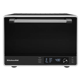 KitchenAid Dual Convection Oven air fry basket showing quick, healthier frying at home.
