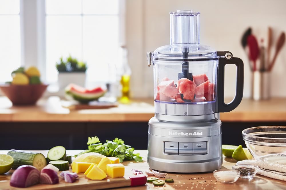 KitchenAid easy-clean bowl for quick cleanup with warm water.