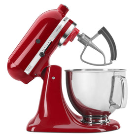 KitchenAid KFE5TS Flex Edge Beater is dishwasher-safe for easy cleanup.