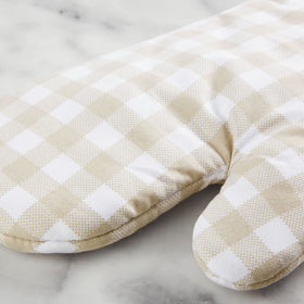 KitchenAid Gingham oven mitt machine washable care