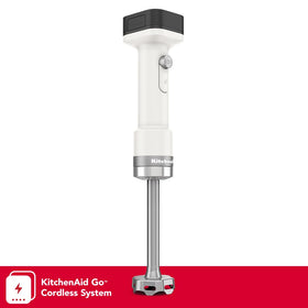 KitchenAid Go 12V MAX removable battery powering up to 30 minutes of cordless blending