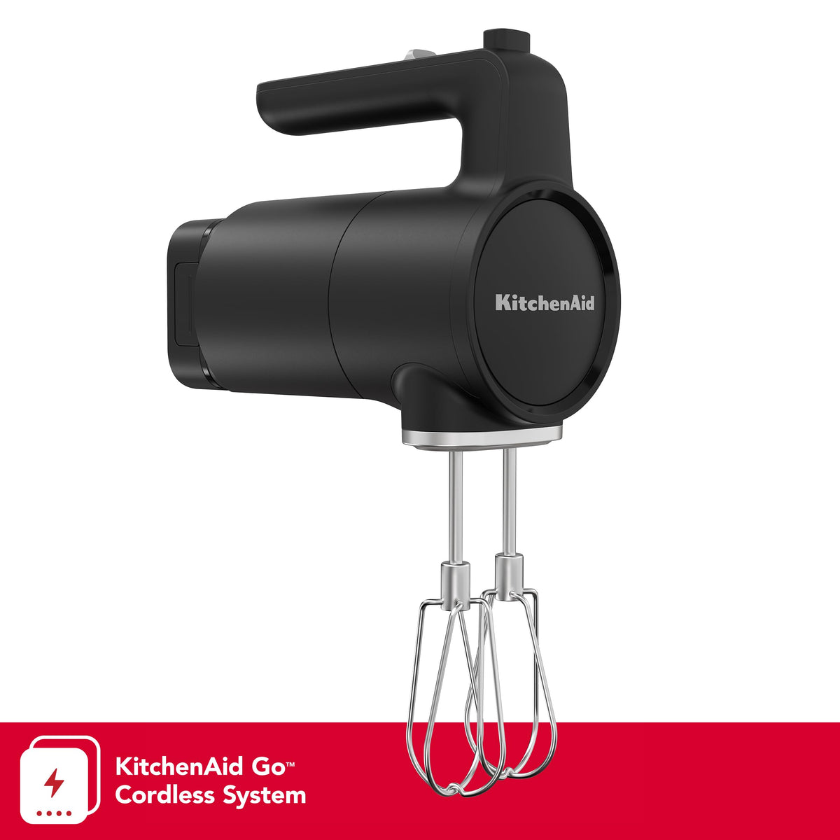 KitchenAid Go cordless mixer with up to 60 minutes of runtime for longer blending
