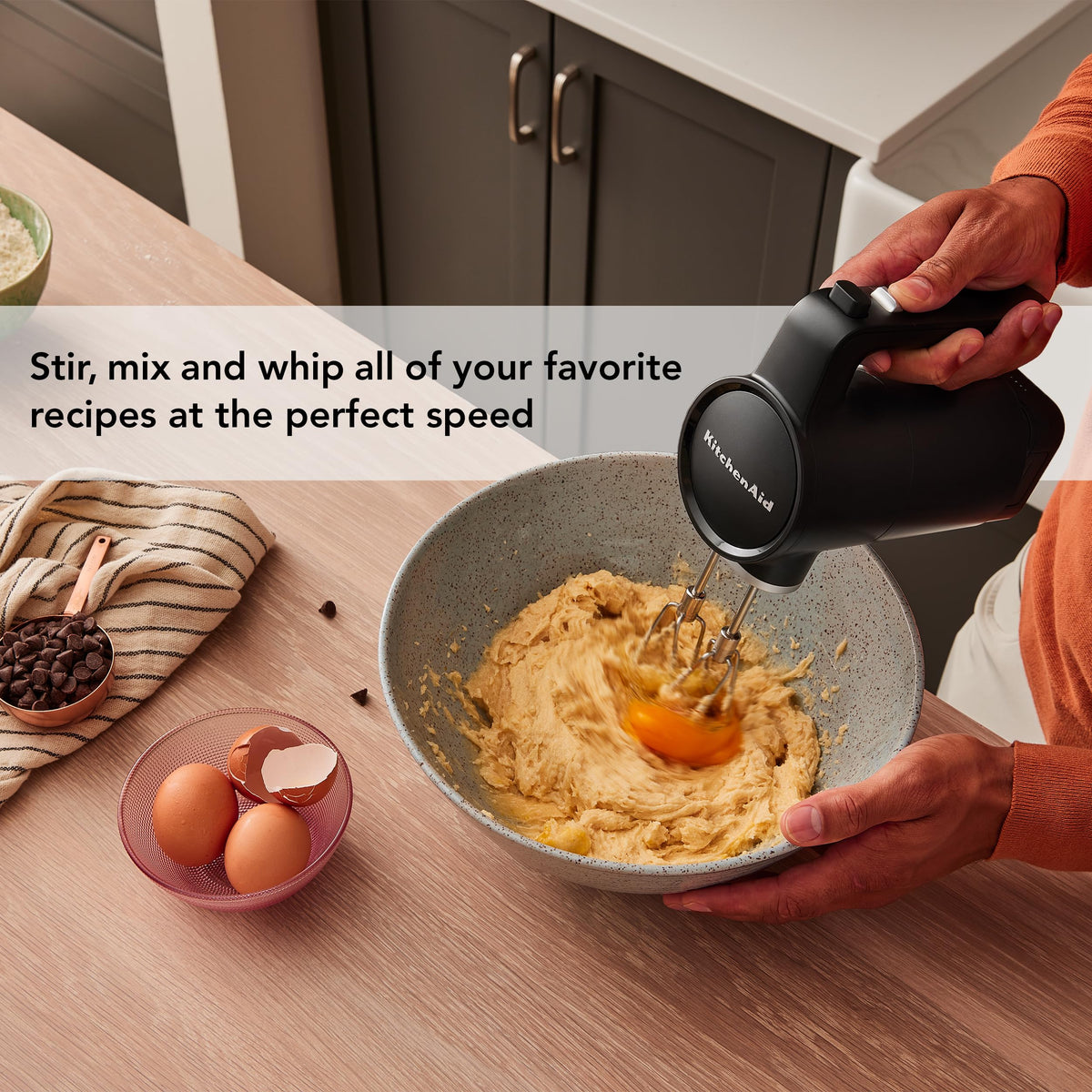 Soft Start minimizes splatter during use