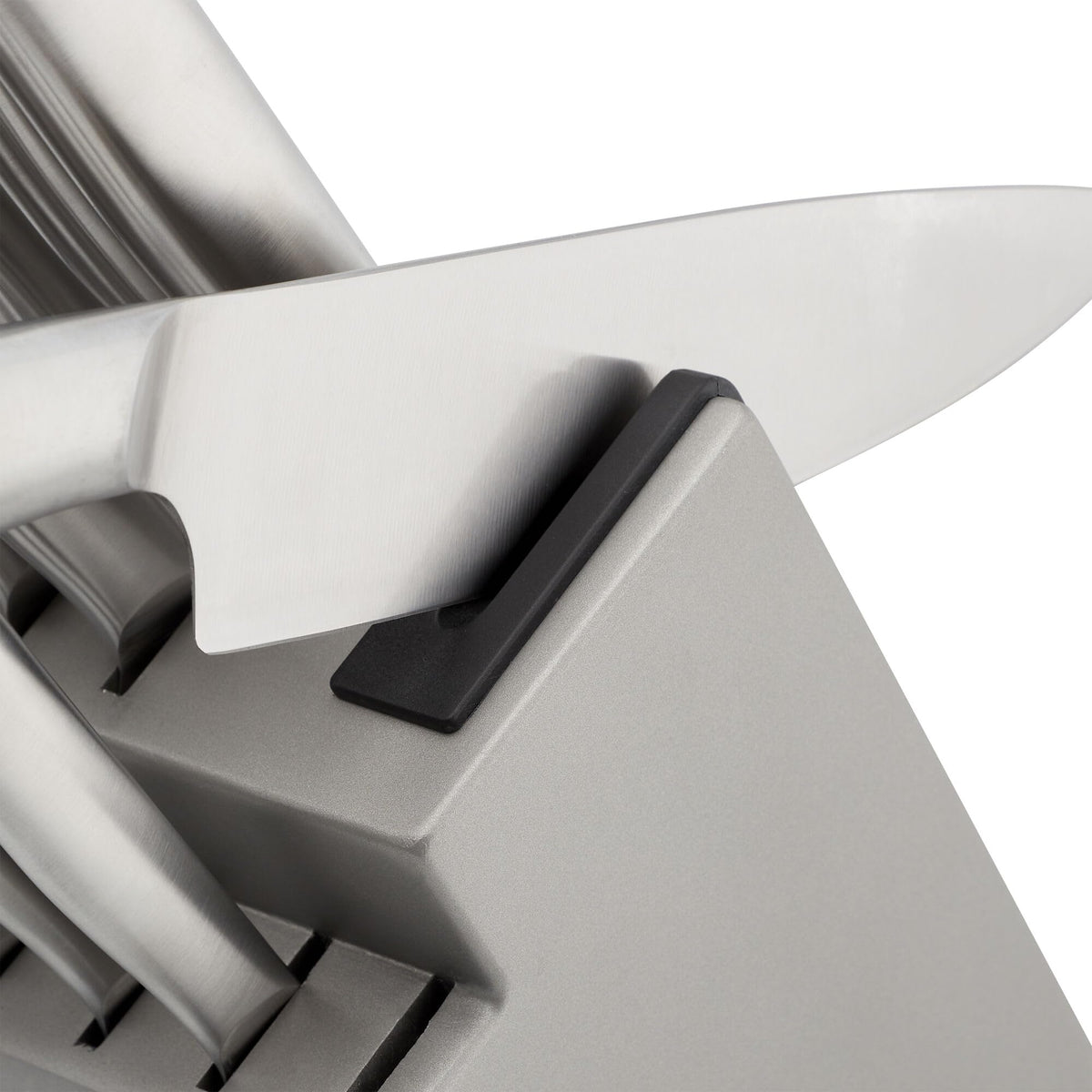 KitchenAid Gourmet 5-inch santoku knife offers versatile chopping and mincing.