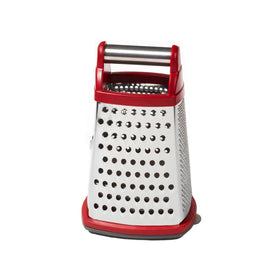 KitchenAid Gourmet box grater with ergonomic top handle for comfortable grating