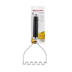 Lifetime limited warranty label on KitchenAid Gourmet masher