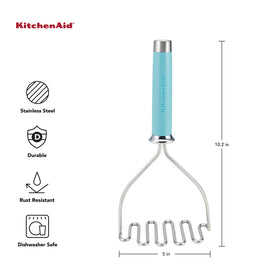 KitchenAid Gourmet wire masher stainless steel head for durability