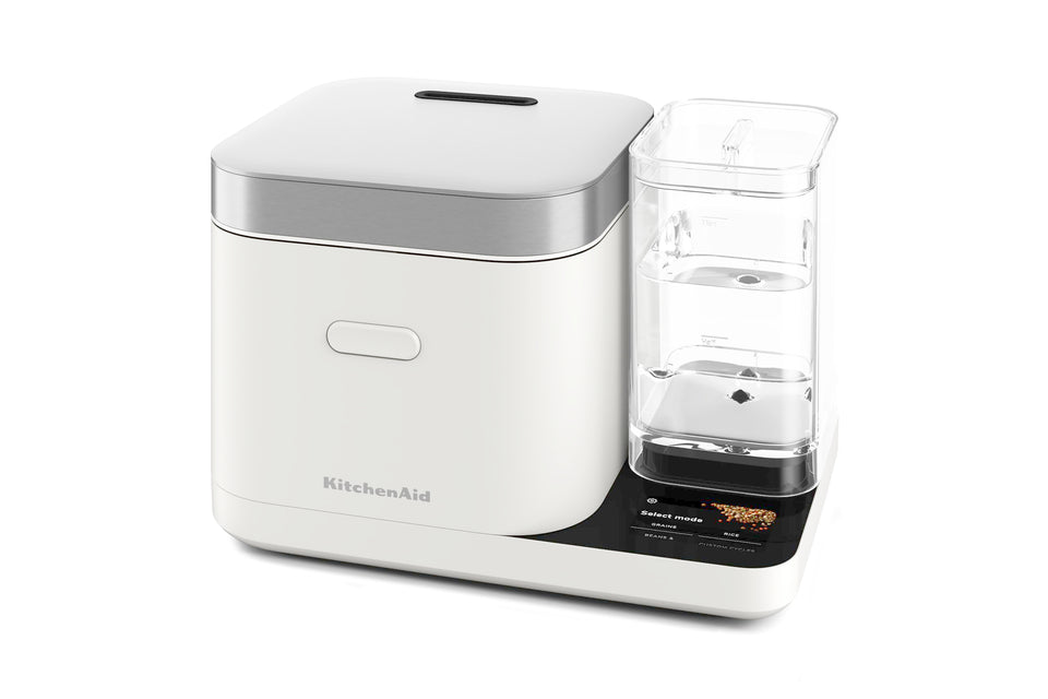 KitchenAid grain and rice cooker with scale for precise water-to-grain measurements