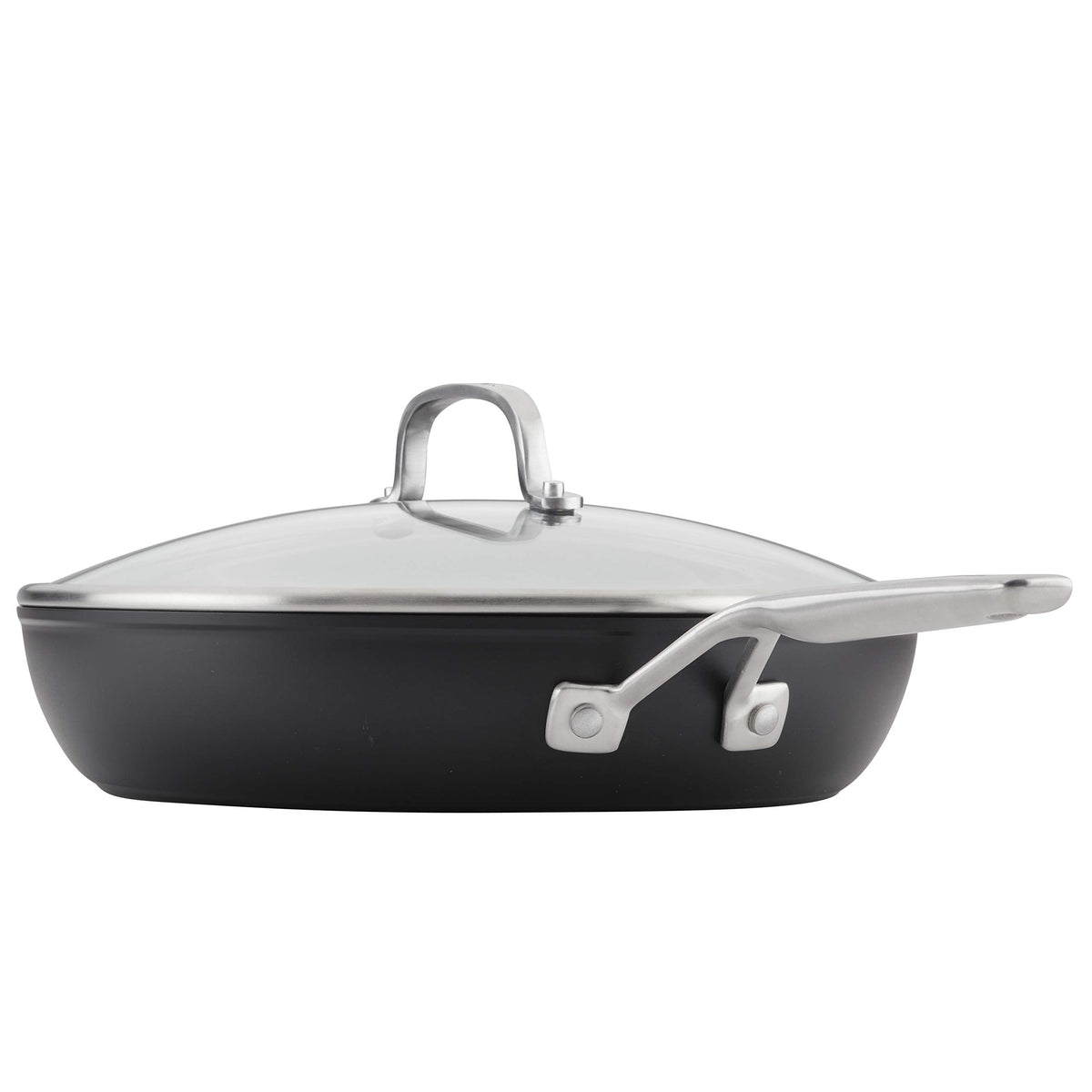 KitchenAid 12.25 inch fry pan provides ample cooking space for family meals