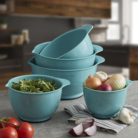KitchenAid KE178OSAQA bowls with pour spouts to minimize spills during transfers