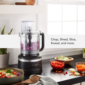KitchenAid KFP1318 exact slice disc allows precise thickness from thick to thin.