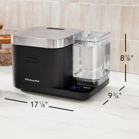 KitchenAid KGC3155 21 presets for rice, grains, and beans.