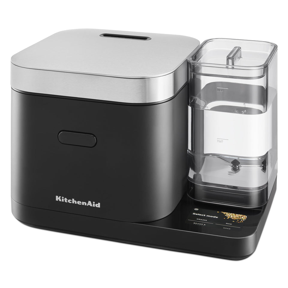 KitchenAid KGC3155 front display with presets for easy meal prep.
