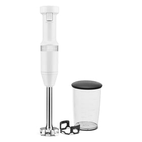 KitchenAid KHBV53 4-point stainless blade for consistent results.