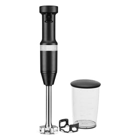 KitchenAid KHBV53 3 cup BPA free blending jar with lid for single servings.