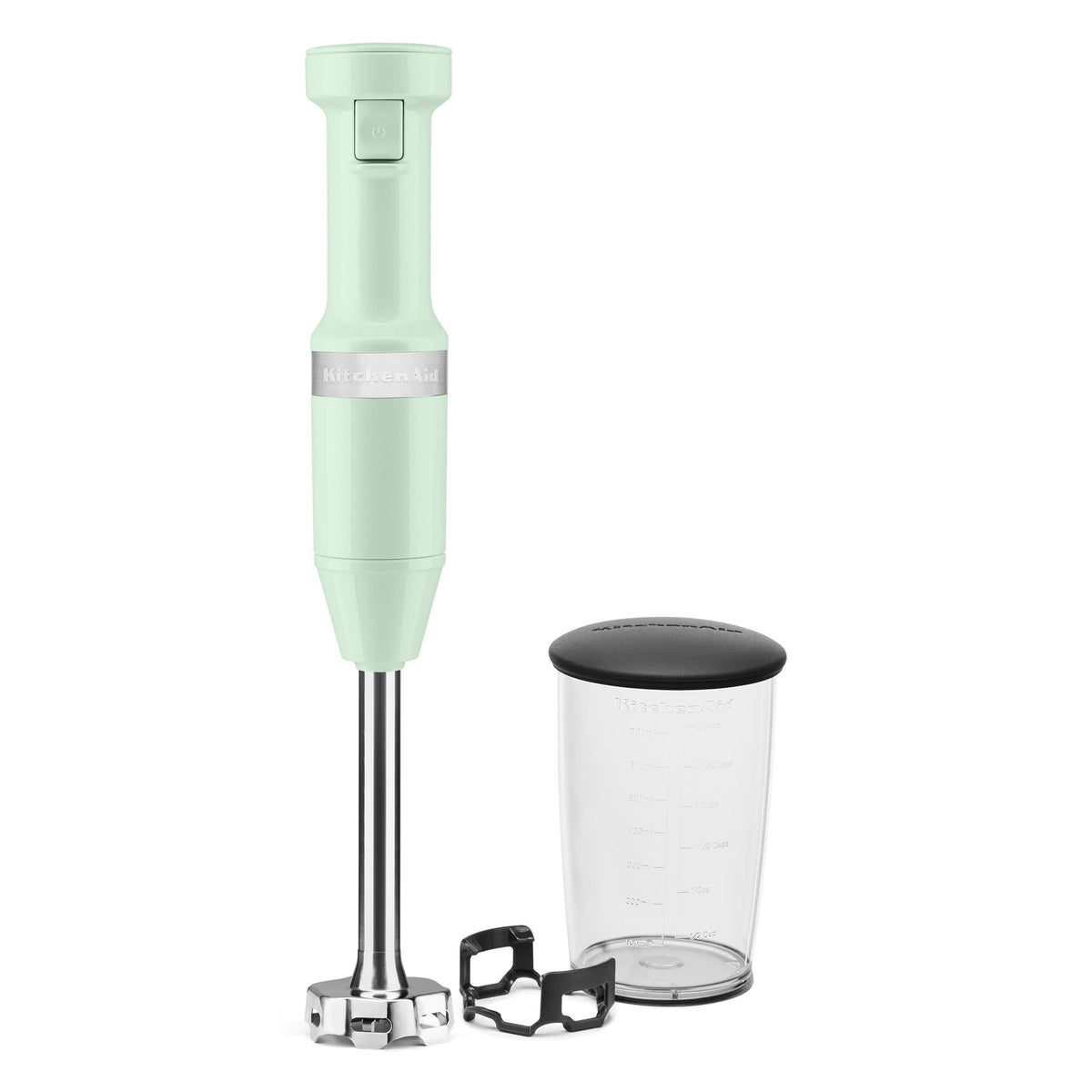 KitchenAid KHBV53 pistachio 4-point blade handles ingredients for creamy sauces