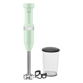 KitchenAid KHBV53 pistachio 4-point blade handles ingredients for creamy sauces