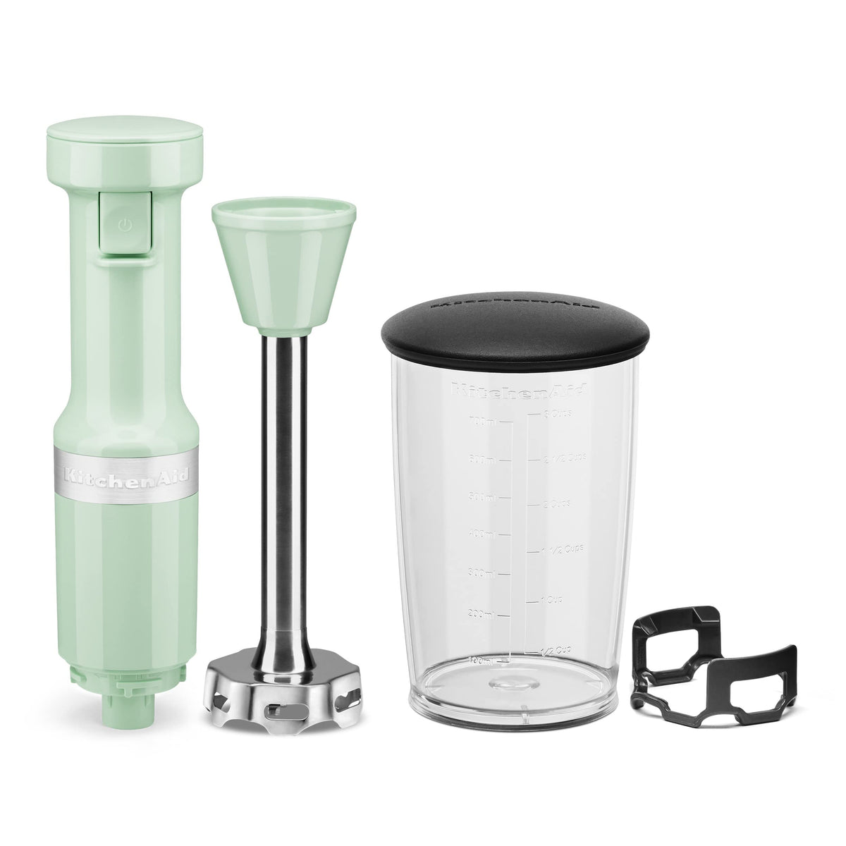 KitchenAid KHBV53 pistachio blending jar with lid for single servings