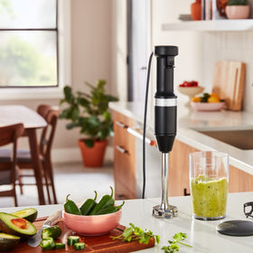 KitchenAid KHBV53 variable speed trigger for precise texture control.