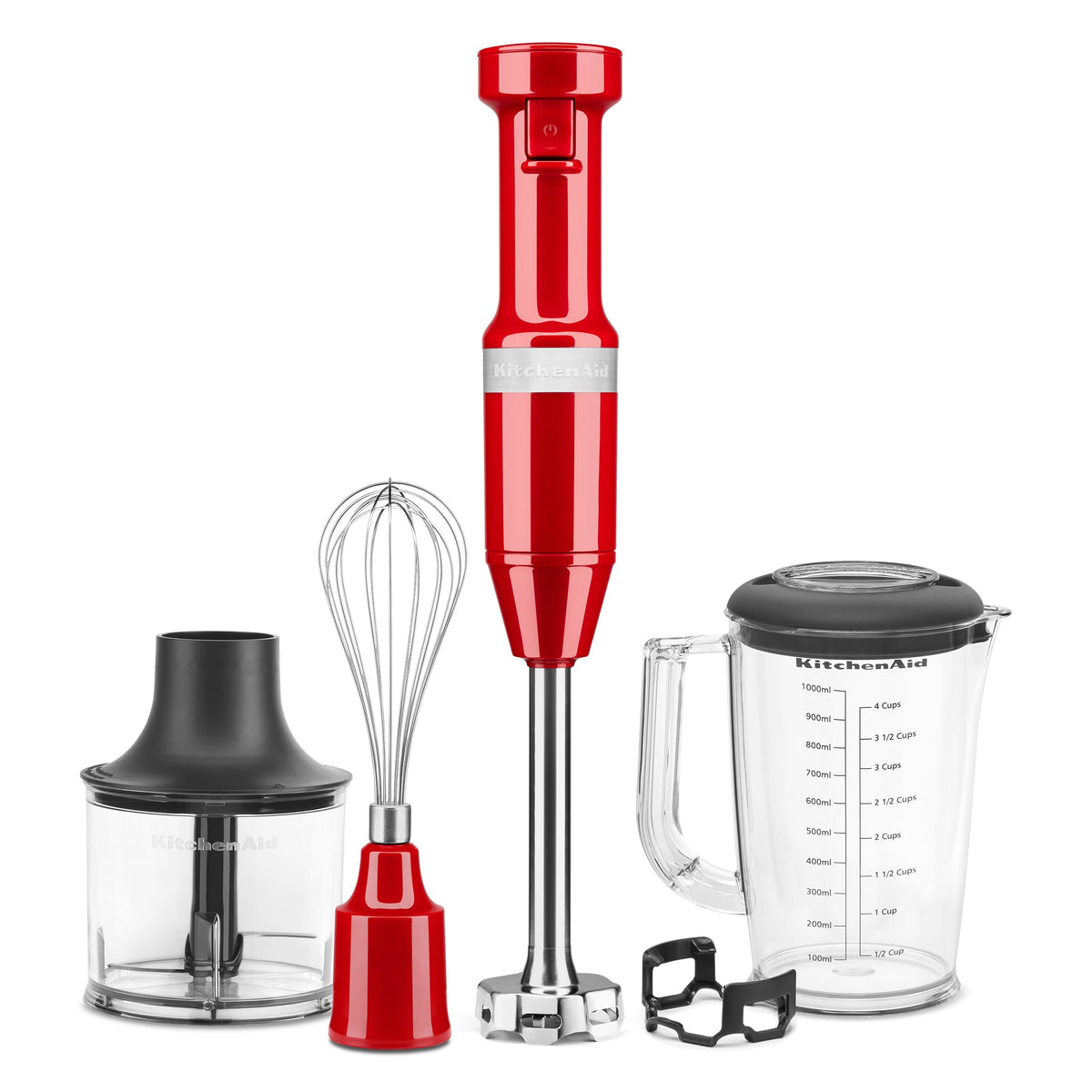 KitchenAid KHBV83ER blending arm 8-inch for smooth purees, sauces, and dips.