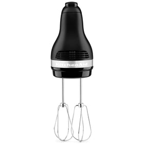 KitchenAid KHM512 with turbo beaters for thorough, even mixing.