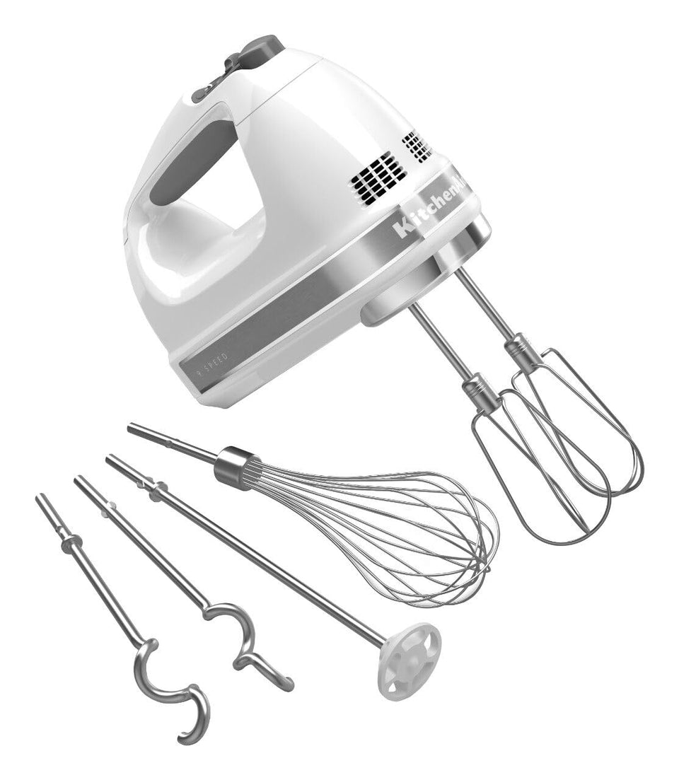 KitchenAid KHM926 hand mixer with versatile speed control for mixing and kneading tasks.