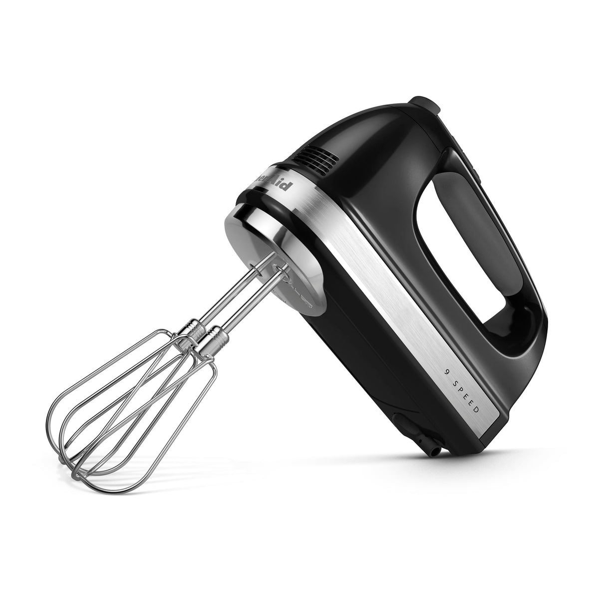 KitchenAid KHM926 Turbo Beater II attachments for heavy mixtures and easy cleanup.