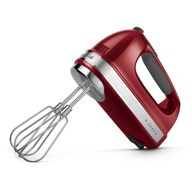 KitchenAid KHM926ER Empire Red dough hooks and blending rod for easy kneading