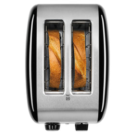 KitchenAid KMT2115OB Onyx Black bagel friendly browning for even toasting