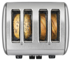 KitchenAid KMT4115CU wide-slot design ideal for bagels, English muffins, and artisan loaves.
