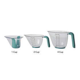 KitchenAid jugs shown nested for compact kitchen storage.