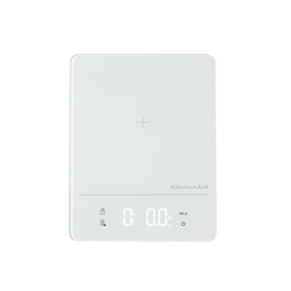 KitchenAid KQ913 LED display shows precise measurements.