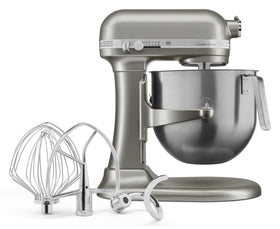 KitchenAid KSM8990CU 8-quart stainless bowl supports big recipes.