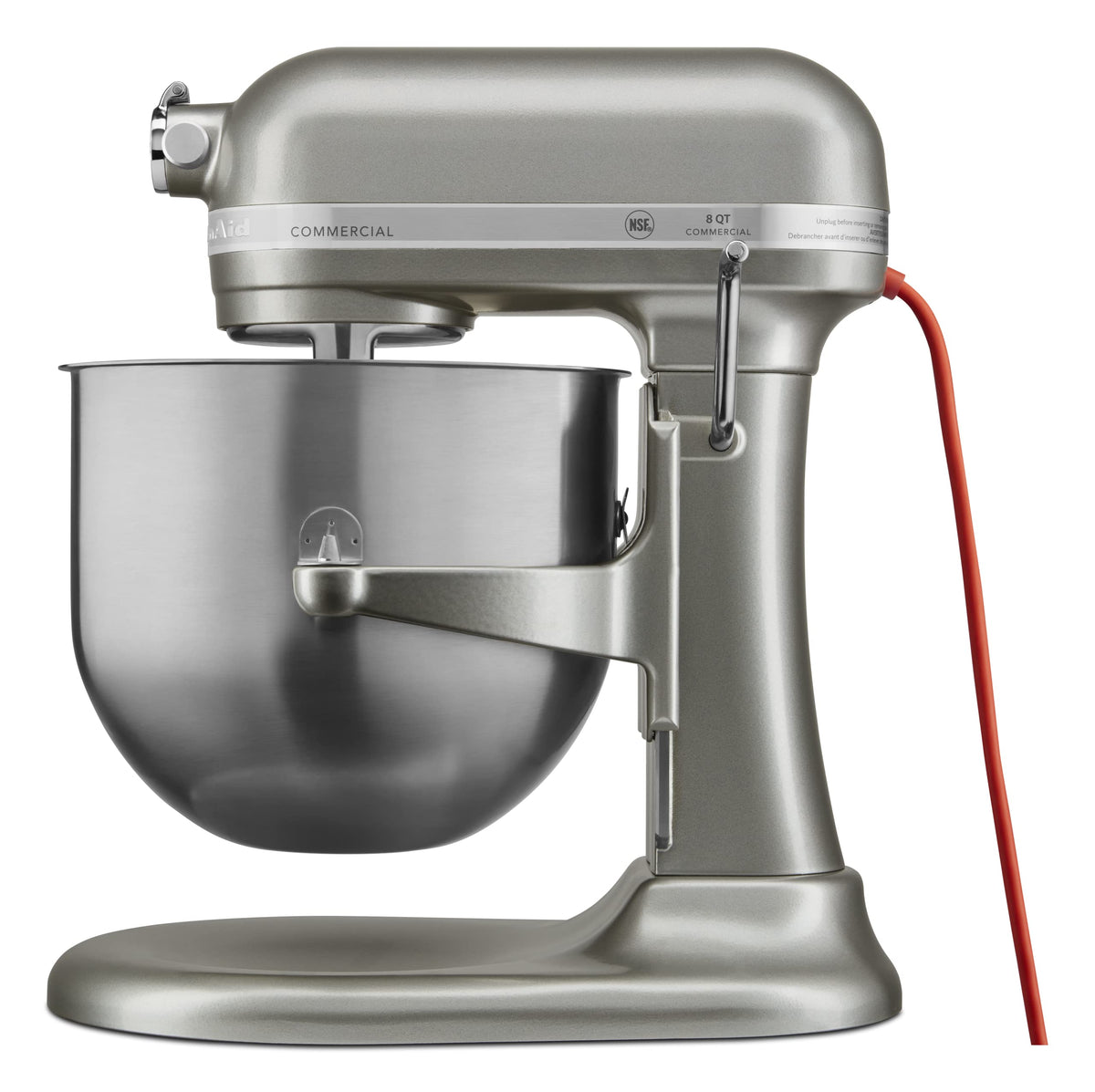 KitchenAid KSM8990CU commercial motor delivers consistent torque.