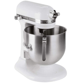 KitchenAid KSMC8QBOWL brushed stainless steel finish supports durable, long-lasting performance.