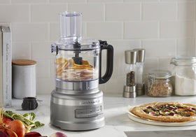 KitchenAid LED control panel with simple high, low, pulse options.