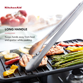 KitchenAid long tongs 14-inch ready for dishwasher safe cleaning