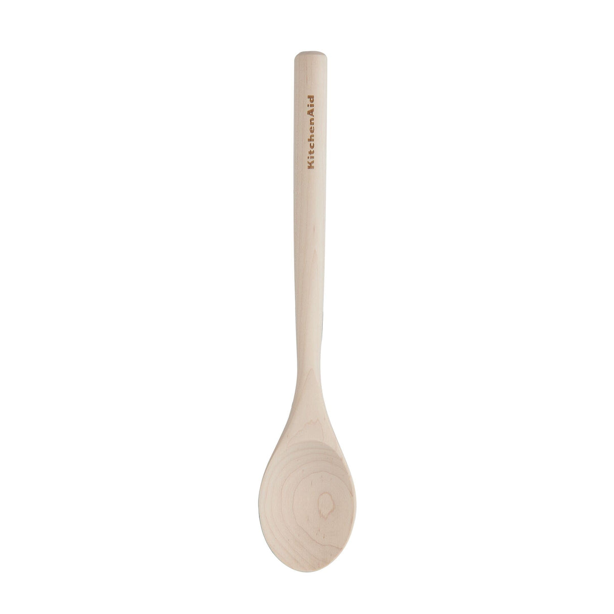 KitchenAid maple wood basting spoon for stirring sauces and gravies