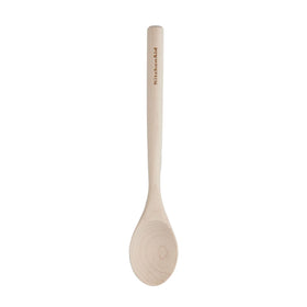 KitchenAid maple wood basting spoon for stirring sauces and gravies