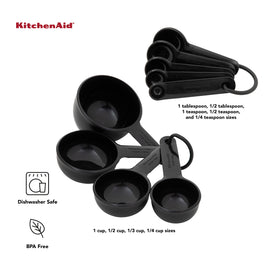 KitchenAid cups nest together for compact, organized storage.