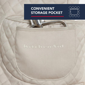 Kitchenaid Milkshake quilted detail, showing durable, soft fabric.