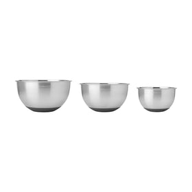 KitchenAid mixing bowls set of 3 for versatile prep and easy nesting.
