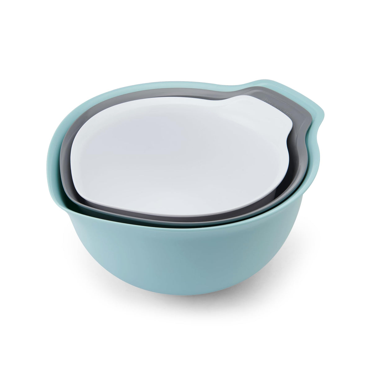 KitchenAid nesting bowls 4.5 quart with nestable design for space saving