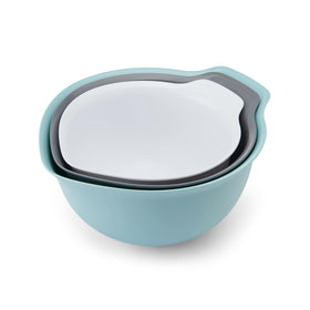 KitchenAid nesting bowls 4.5 quart with nestable design for space saving