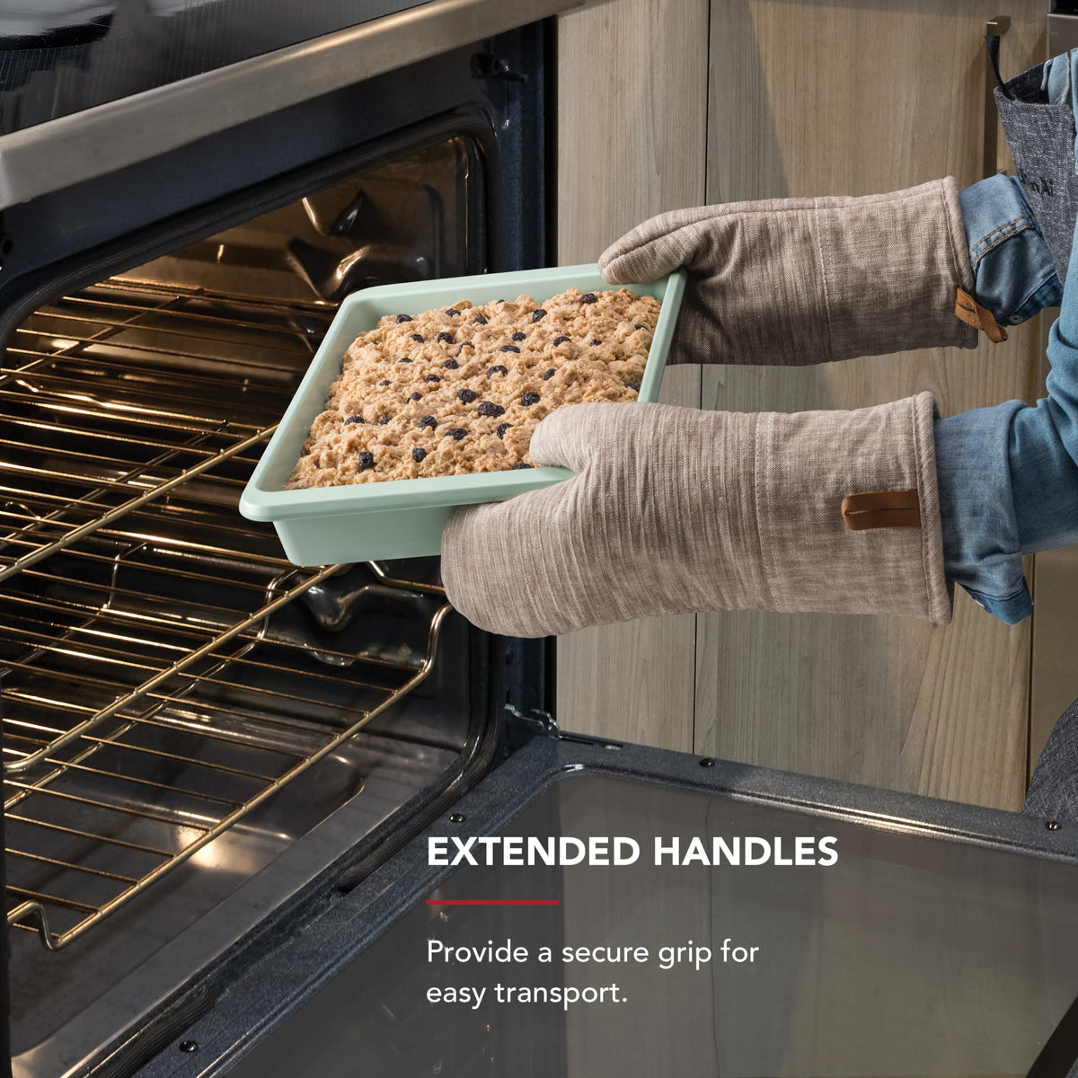KitchenAid nonstick coating close-up for easy release.