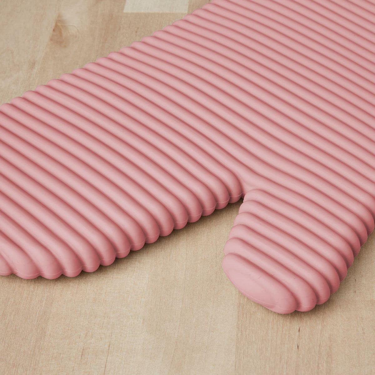 KitchenAid silicone oven mitts with cotton cuff for added protection