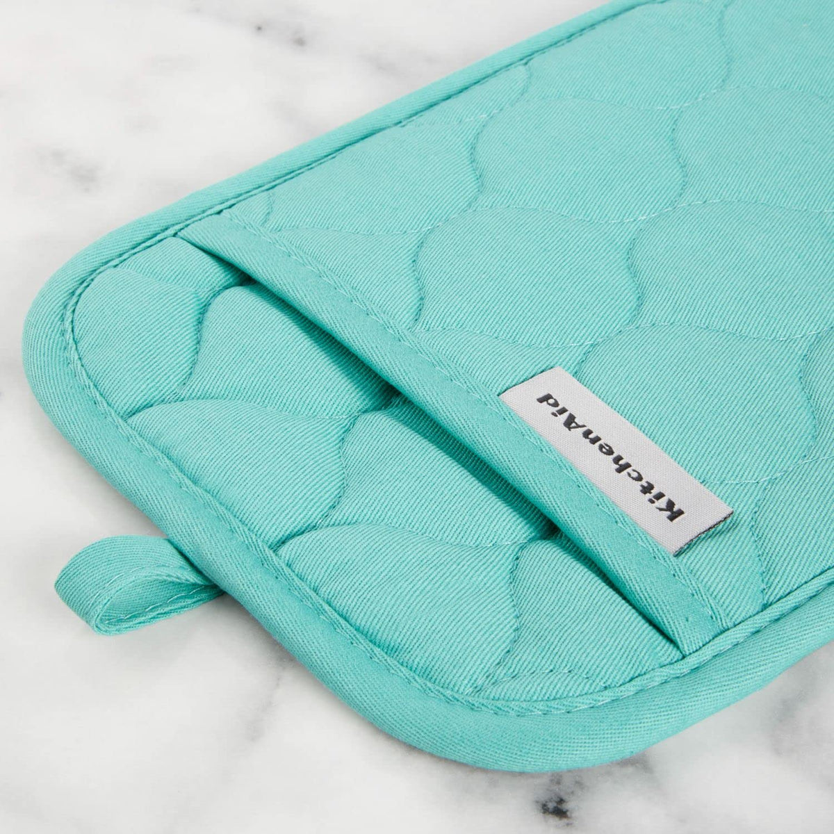 KitchenAid Oven Mitt with silicone grip for secure handling of hot pots