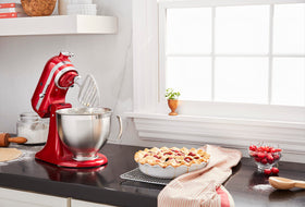 KitchenAid Pastry Beater KSMPB5 dishwasher-safe for easy cleanup.