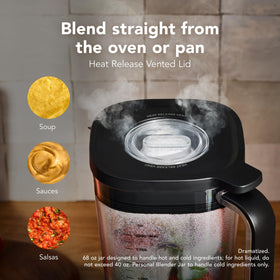 KitchenAid Pure Power Blender control knob for precise texture control.